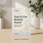 HomeLab-style cover for Your 14-Day Routine Starter digital guide