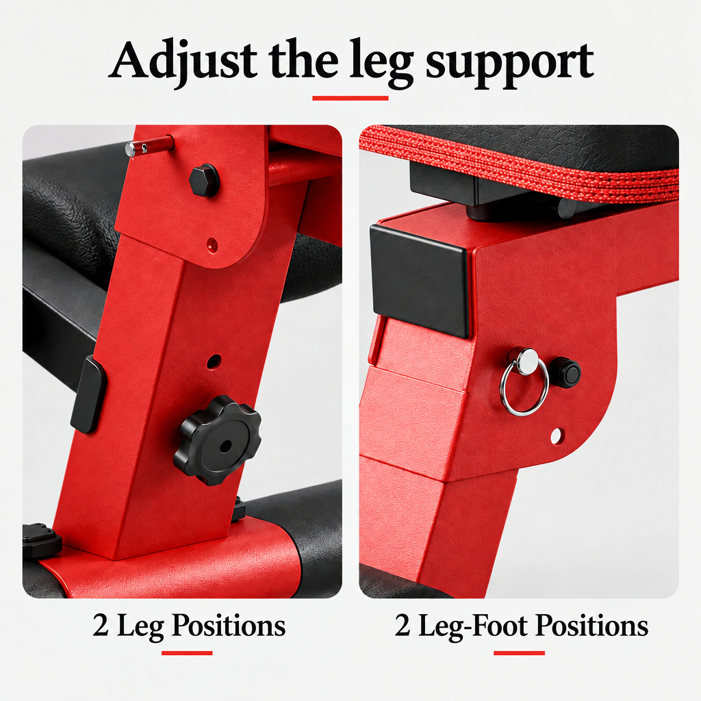 Leg support typography preview