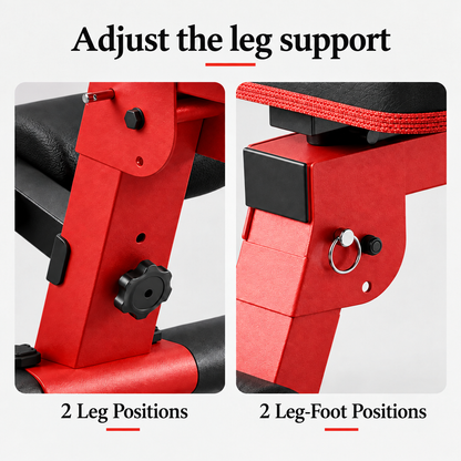 Leg support typography preview