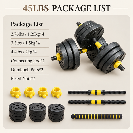 Premium dumbbell package preview